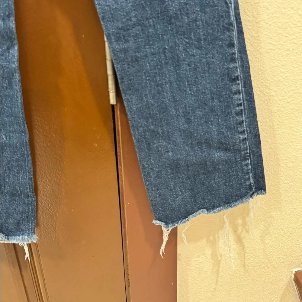 Universal Thread Indigo Bootcut Jeans with Raw Hem - Picture 7 of 7